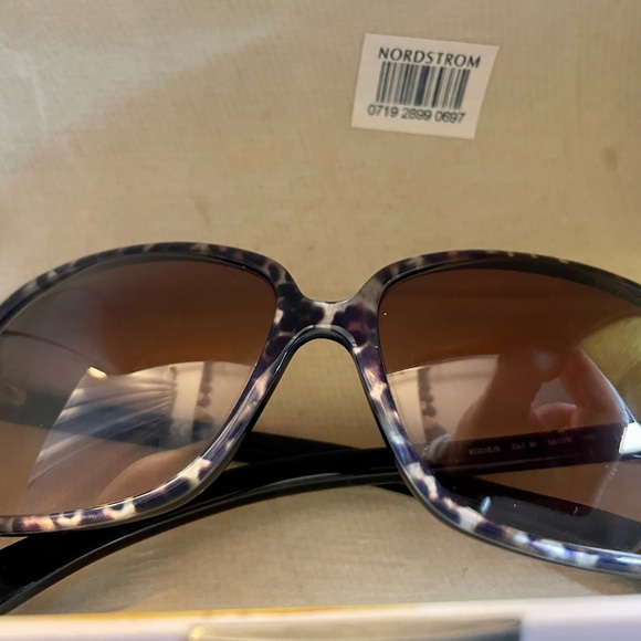 Jimmy Choo Tortoise Shell Square Framed Sunglasses - Picture 5 of 6